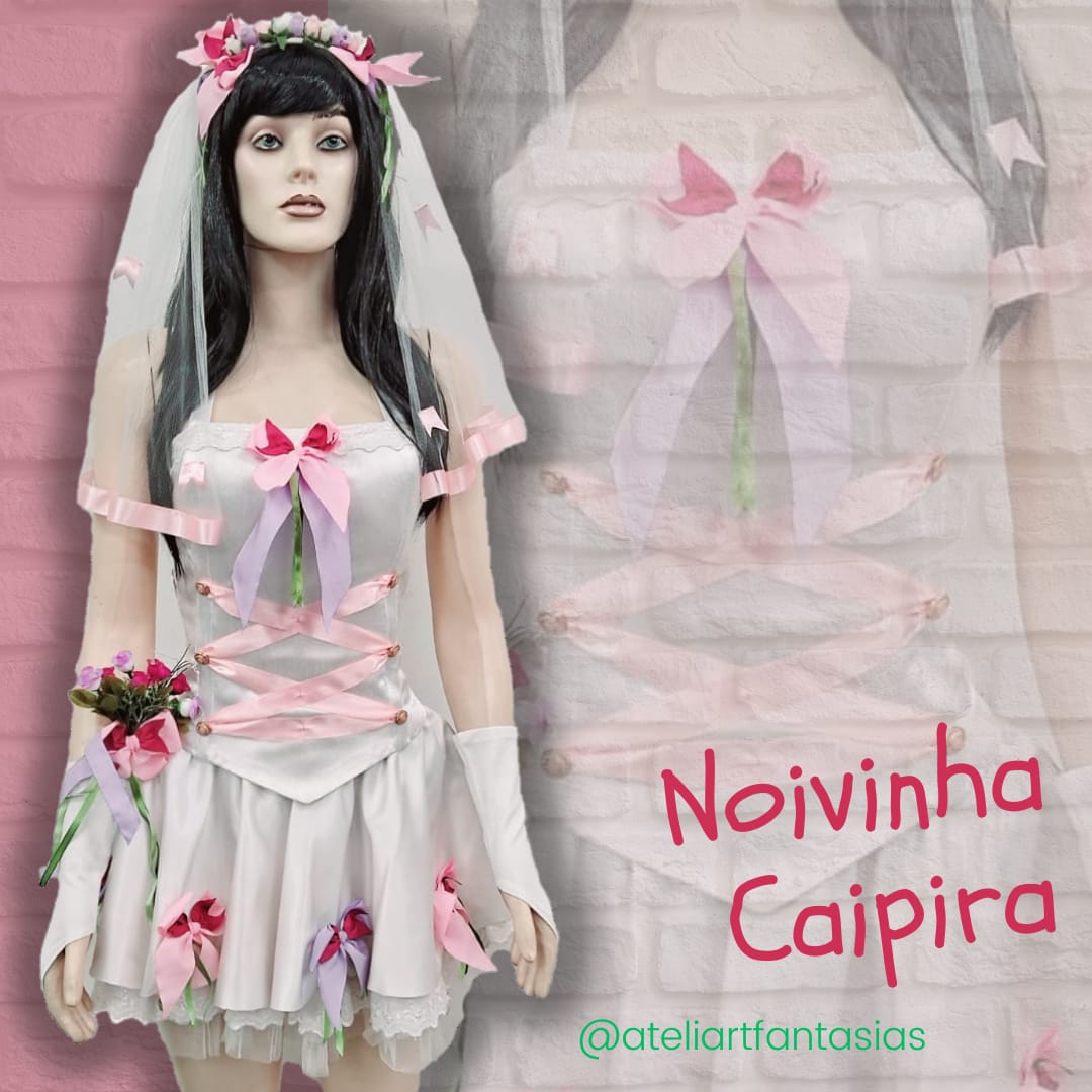 Festa Junina Noiva Corpete 